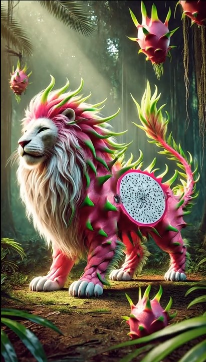Lion plus dragon